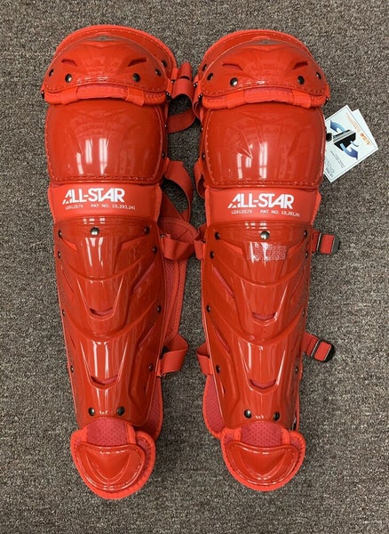 All Star System 7 Axis Youth 10-12 Catchers Gear Set - Solid Red |  SidelineSwap