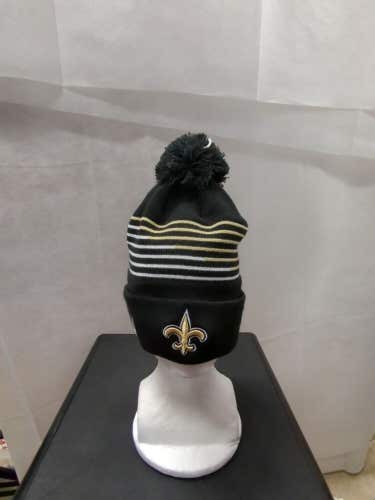 NWS New Orleans Saints New Era Zig Zag Winter Hat NFL