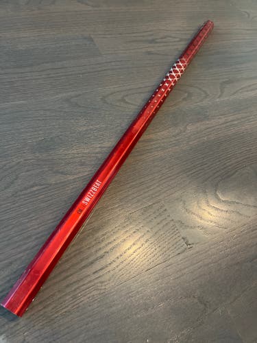 Used Brine Swizzbeat Red Lacrosse Shaft