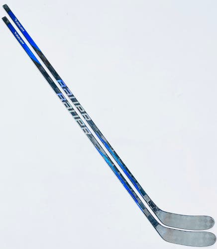 New 2 Pack Custom Blue Bauer Nexus SYNC Hockey Stick-LH-87 Flex-P28M-Grip W/ Full Tactile