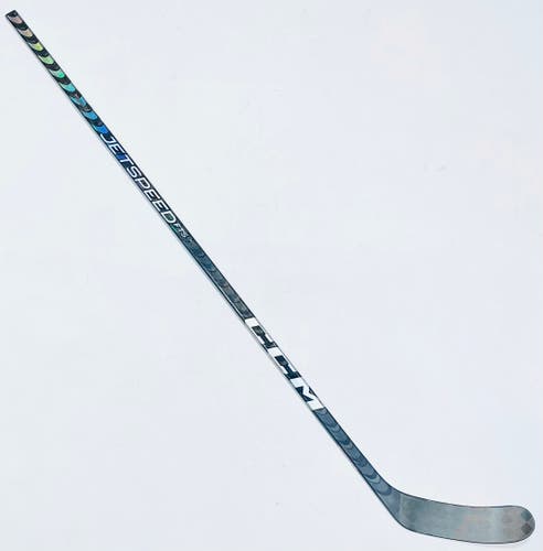 Like New Silver CCM Jetspeed FT5 Pro Hockey Stick-LH-80 Flex-P28M-Grip