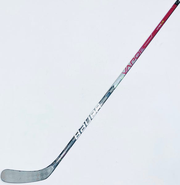 Custom Red Bauer Vapor Hyperlite Hockey Stick-RH-87 Flex-P92-Grip