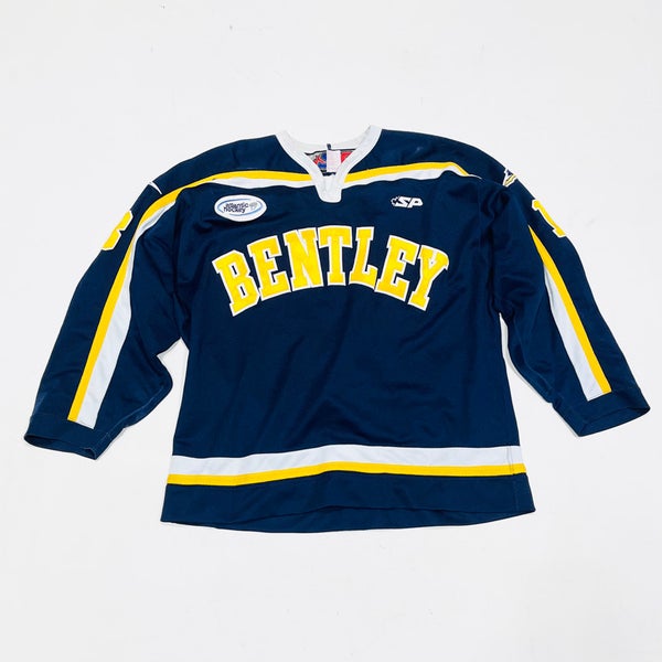 Game Used Bentley University Falcons SP Hockey Jersey Bentley