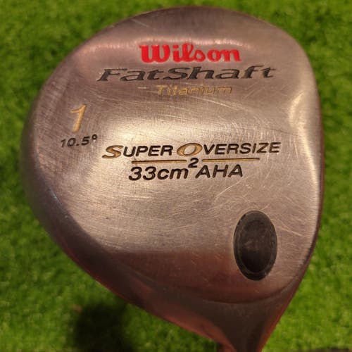 Wilson Driver.  RH, 10.5 degree, Fatshaft composite shaft, stiff flex.