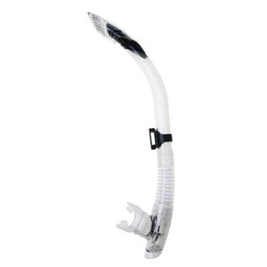 NEW ScubaMax Viper Dry Snorkel Dual Purge System Adult Scuba Diving Clear