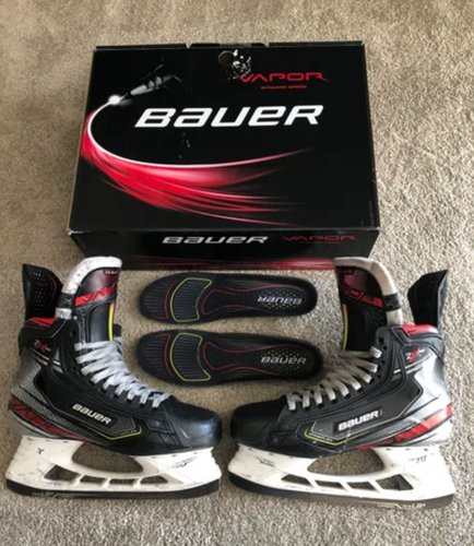 Bauer Vapor 2X Pro Hockey Skates Size 7.5 Regular - Fit 1