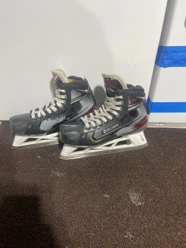 Used Bauer Regular Width  Size 9 Vapor 2X Pro Hockey Goalie Skates
