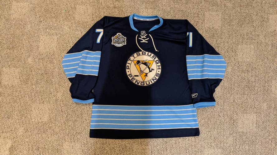 Pittsburgh Penguins XXL 2XL #71 Evgeni Malkin 2011 Winter Classic