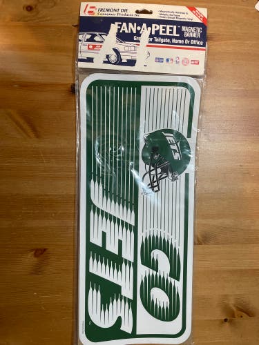 NY  JETS  MAGNTIC BANNNER