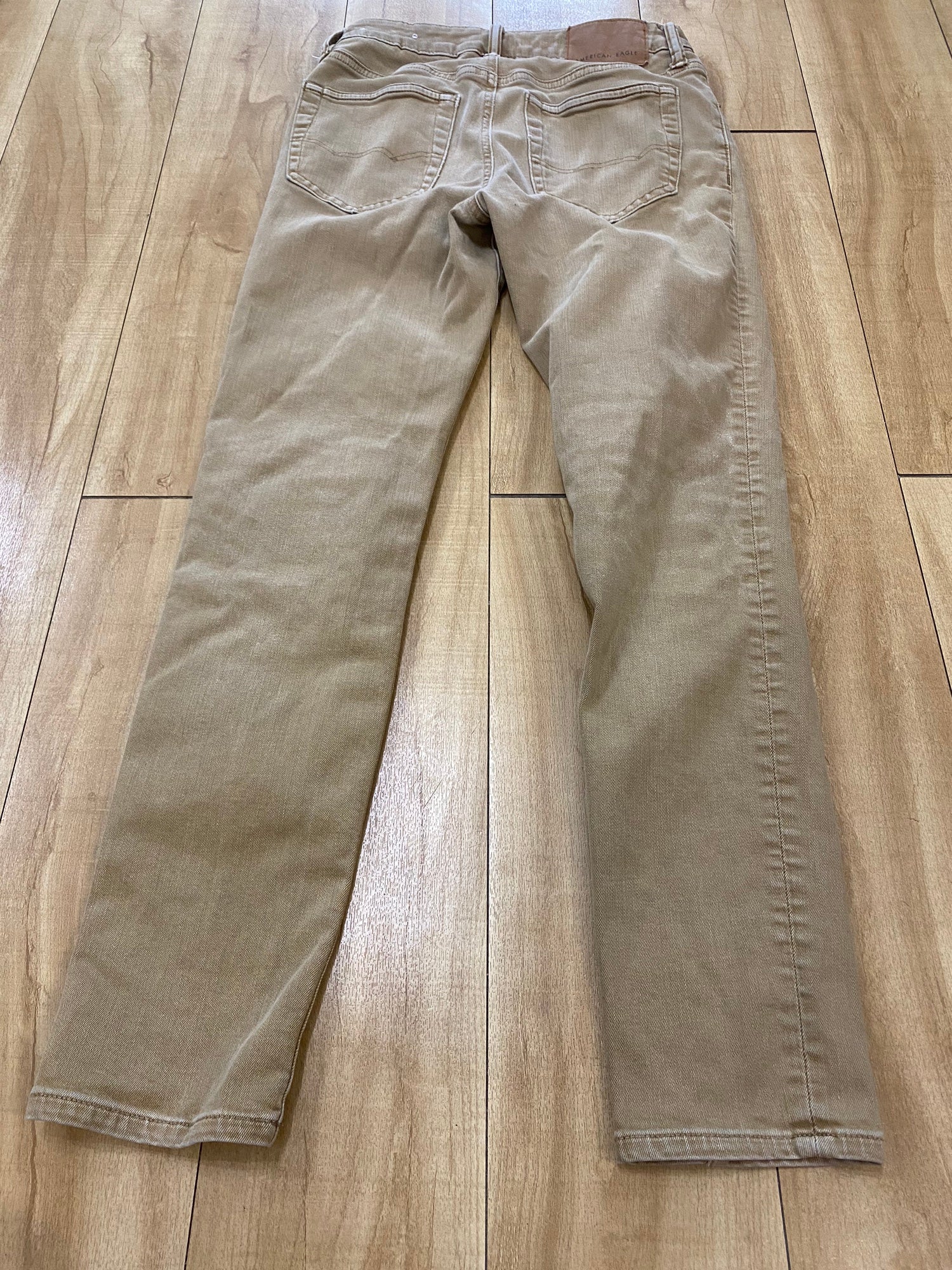American Eagle Mens Active Flex Casual Trouser Pants Beige 32W x 30L   Walmartcom
