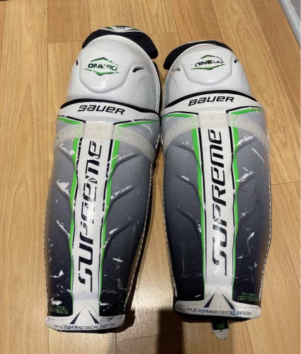 Bauer Supreme One 80 shin pads 14”
