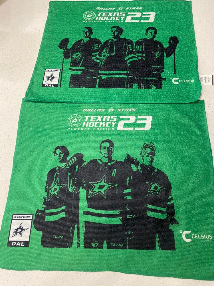 Dallas Stars NHL 2023 Playoffs Round 2 Games 1 & 2 Rally Towels