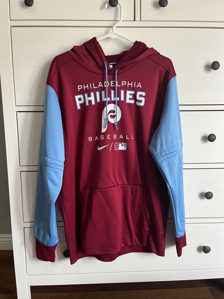 Nike Philadelphia Phillies Authentic Collection Throwback Hoodie