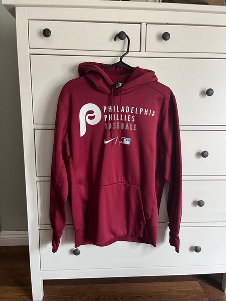 Nike Philadelphia Phillies Authentic Collection Throwback Hoodie