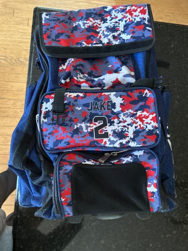 Boombah rolling catcher’s Bat bag