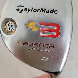 Used Men's TaylorMade Right Handed Burner Rescue Hybrid Regular Flex 2H