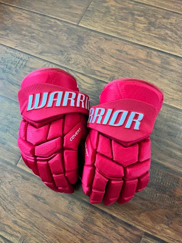 Junior Red Wings Warrior Hockey Gloves 15”