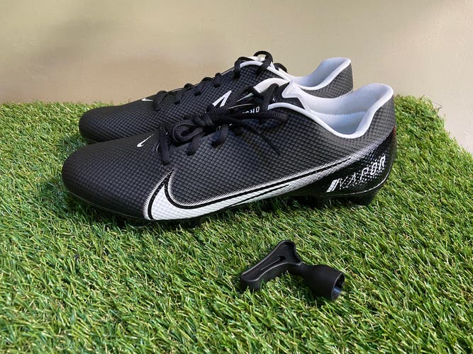 *SOLD* Nike Men's Vapor Edge 360 Elite Black White Football Cleats CZ5575-001 Size 11.5