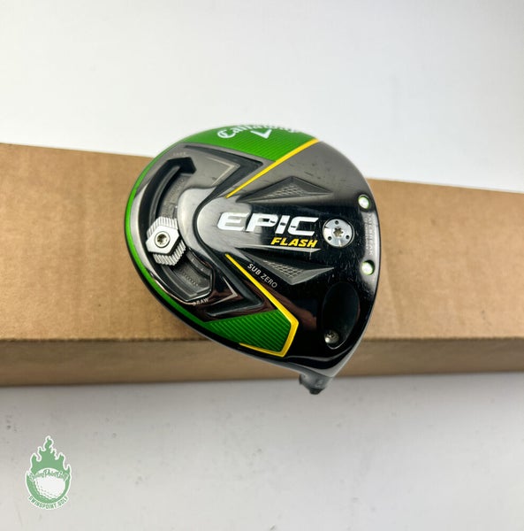 Used Right Handed Callaway EPIC Flash Sub Zero Driver 10.5* Head