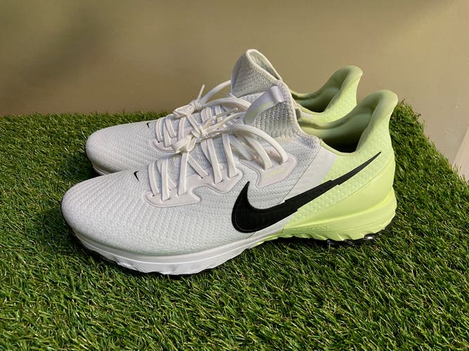 Nike Air Zoom Infinity Tour Barely Volt Golf Cleats Shoes CT0540-110 Mens 12 NEW