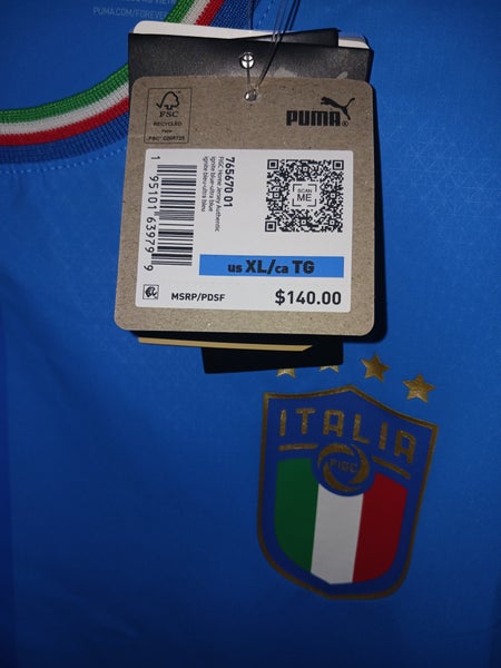 Men's Authentic Puma Italy Home Jersey 2022 765670-01 – Soccer Zone USA