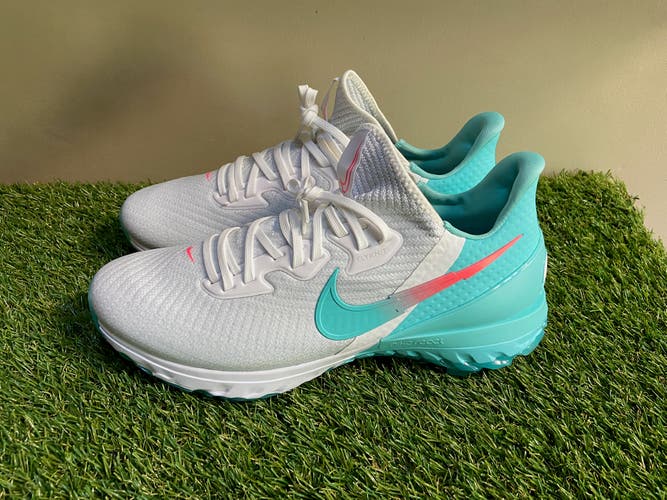 Nike Air Zoom Infinity Tour "Miami Vice" Golf Cleats Shoes CZ8301-177 10.5 W NEW