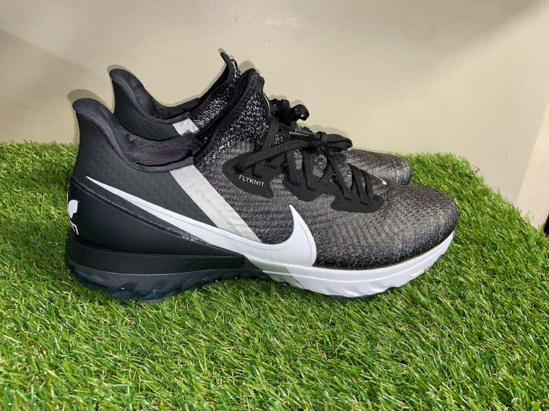 Nike Air Zoom Infinity Tour Golf Shoes Flyknit Black Mens