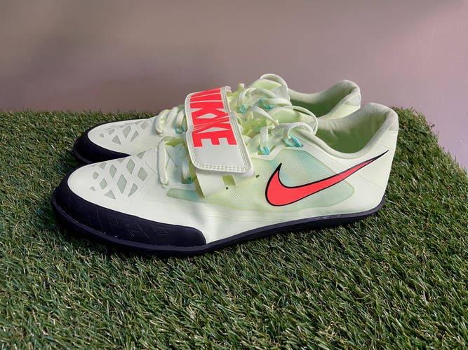 Nike Zoom SD 4 Track & Field Throwing Shoes Volt Men's Size 12.5 685135-700 NEW