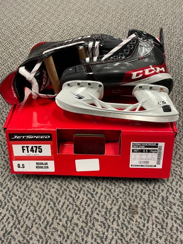 CCM Jetspeed FT475 size 6.5 Regular width skate