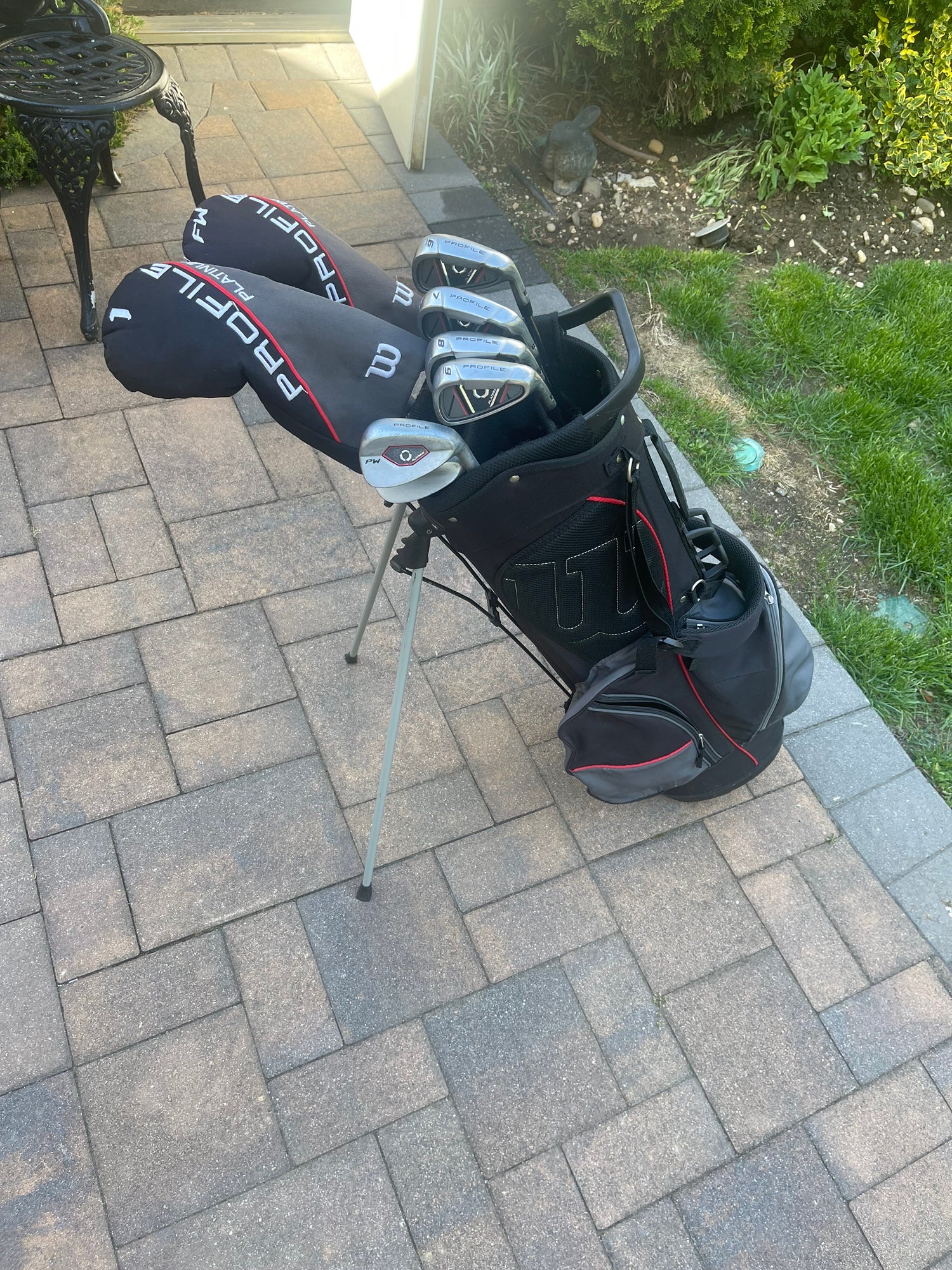 Wilson Mens Profile Platinum Complete Golf Set Tall | SidelineSwap