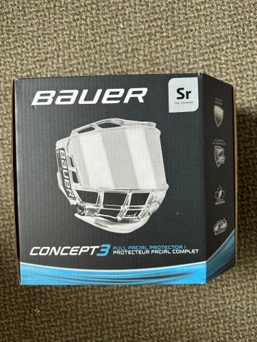 New Bauer Concept 3 Full Shield Shield