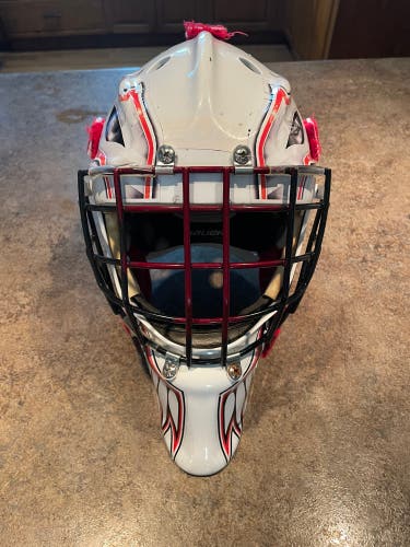 Used Bauer Pro Stock 960 Goalie Mask