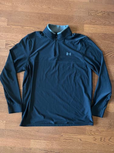 Black Under Armour Quarter-Zip - Size Large