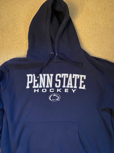 Penn State Fanatics Hockey Sweatshirt, Large, Navy