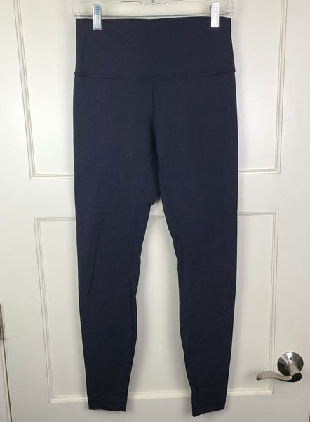 Lululemon Wunder Under High Rise Black Leggings 30 Inseam Size: 8