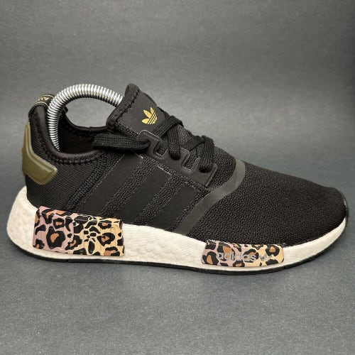 Adidas NMD_R1 Core Black Core Black Wild Brown GX2027 Shoes Women's Size 7