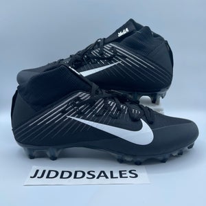 Nike Vapor Untouchable 2 CF Football Cleats Black White 924113-001 Men's Size 14.