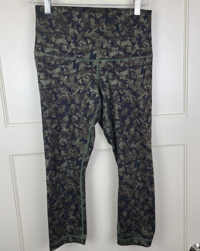 Lululemon athletica fast And Free High Rise Legging brown camo