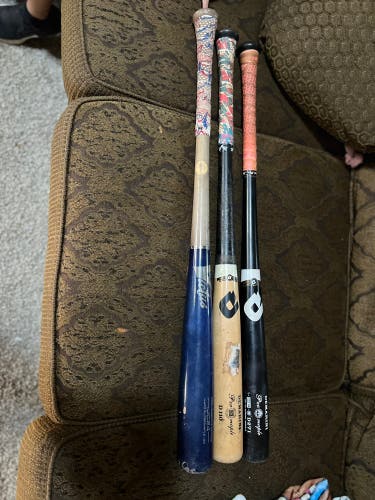Victus and Demarini wood bat