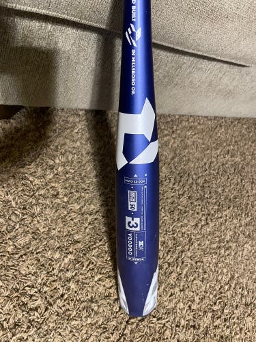 BBCOR Certified DeMarini (-3) 32" Voodoo One Bat