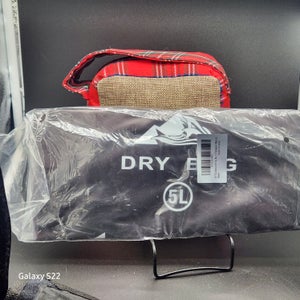 New Backpack Black Heeta Waterproof Dry Bag Backpack for Beach Kayak Water Travel Size 5L