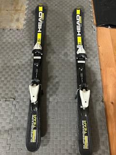 Used HEAD 117 cm Racing SuperShape Team Skis