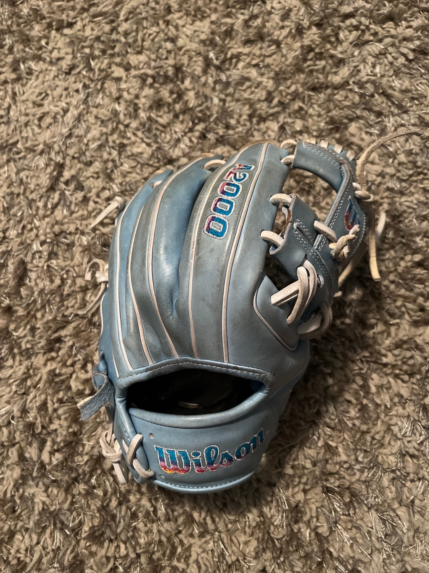 Wilson A2000 11.5 LTM 1786 Autism Speaks Custom Baseball Glove –  TripleSSports