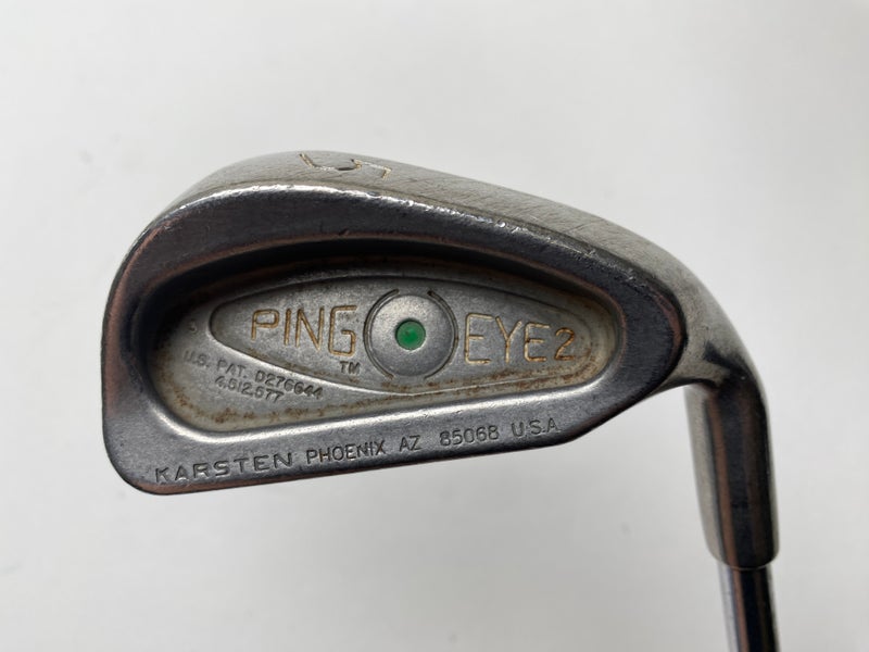 Ping Eye 2 Single 5 Iron Green Dot Karsten ZZ-Lite Stiff Steel Mens RH