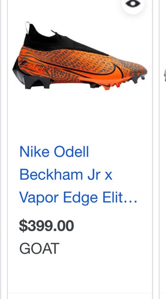 Nike Vapor Edge Elite 360 Obj Football Cleat in Orange for Men