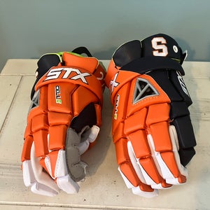 Custom Syracuse STX 13" Cell V Lacrosse Gloves - Team Issue