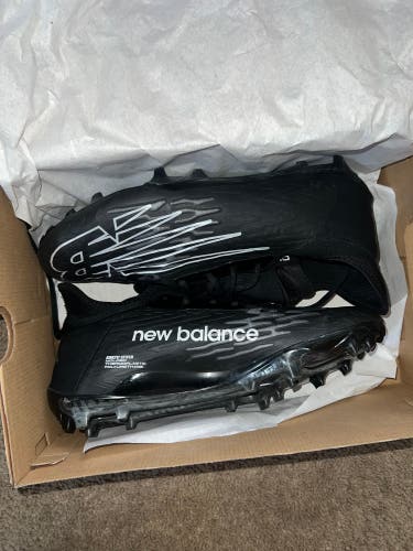 Black Used Molded Cleats Mid Top Burn X Mid