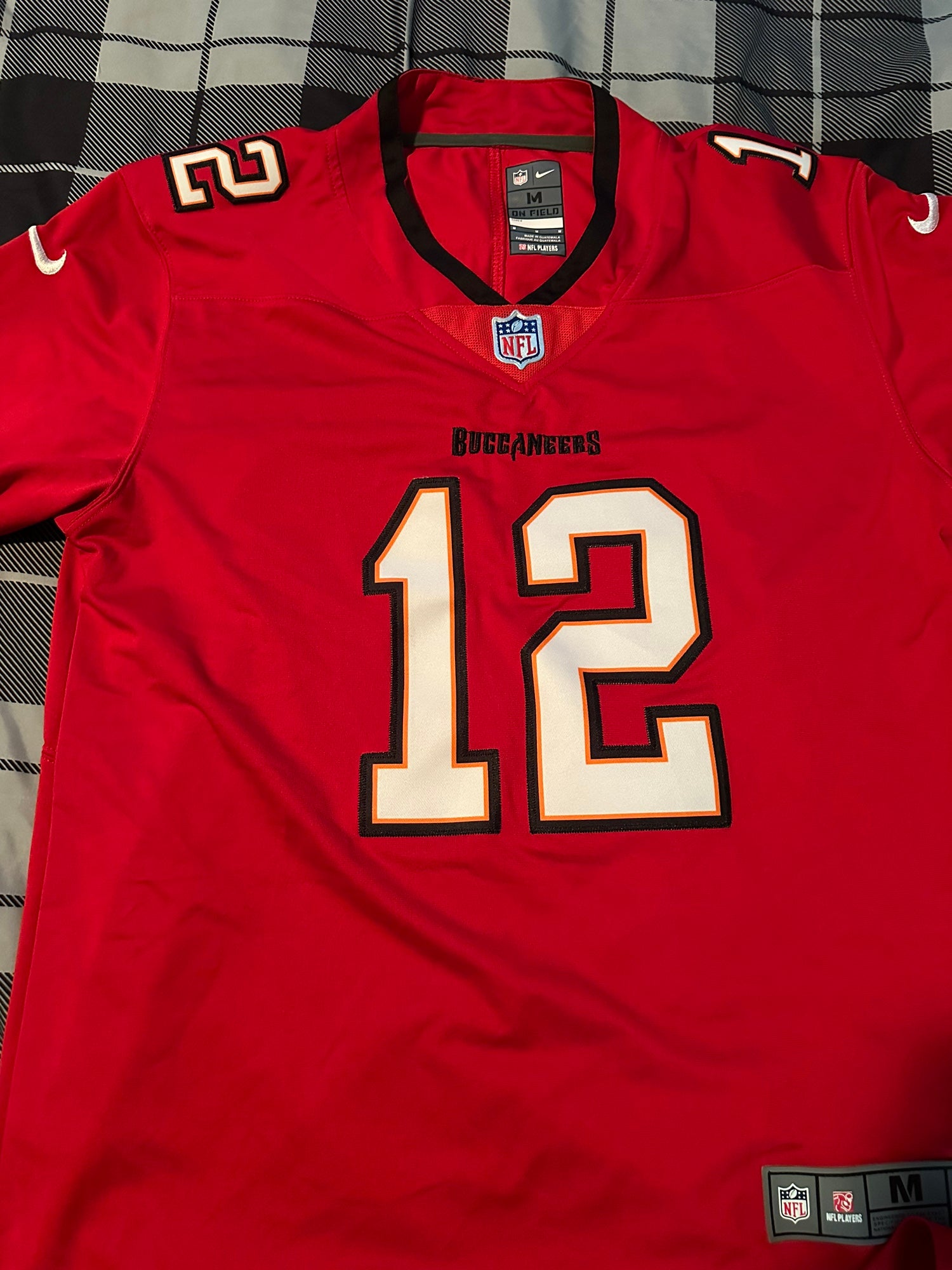 Tom Brady Alternate Red New Medium Men's Nike Jersey