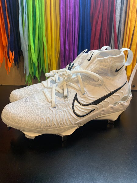 Nike Alpha Huarache NXT Men’s Baseball Cleats White MSRP $150