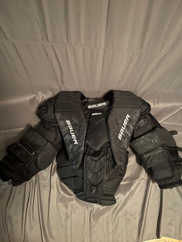 Used XL Bauer Pro Stock pro series Goalie Chest Protector